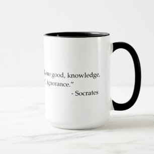 SocratesのQuotable引用文の哲学のコーヒー・マグ マグカップ