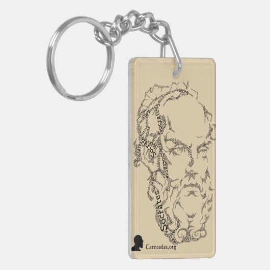 Socrates Keychain キーホルダー (正面左)