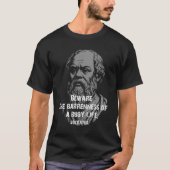 Socrates quote on life tシャツ (正面)