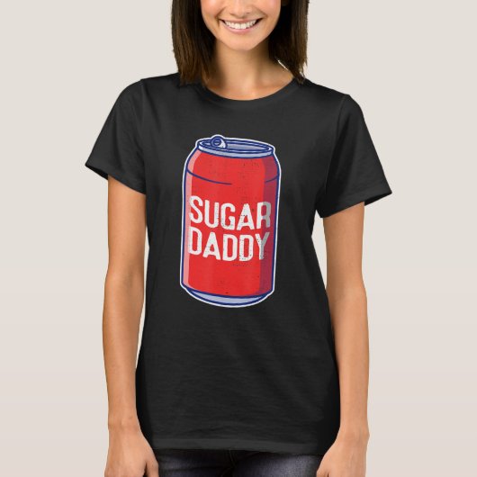 Soda Can Sugars Daddy Sodalicious Soda Tシャツ (正面)