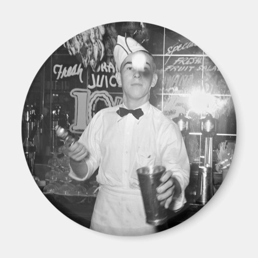 Soda Jerk, 1930s マグネット (正面)