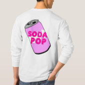 SODA POP – Vibrant Pop Culture Design Tシャツ (裏面)
