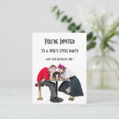 Sodashopカップルのポストカード – 封筒なし インビテーションポストカード (スタンド正面)