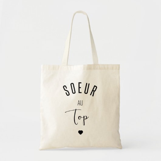 SOEUR AU TOP トートバッグ (正面)
