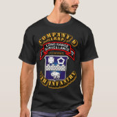SOF - Co D -第17歩兵- LRRP.png Tシャツ (正面)