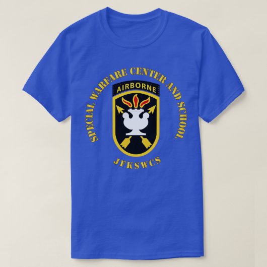 SOF JFKSWCS SSI wo Backgrnd Tシャツ (デザイン正面)