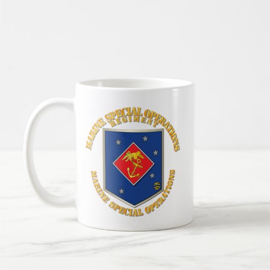 SOF - USMC 海兵隊特殊作戦連隊 コーヒーマグカップ (左)