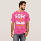 Sofa No Soaring Hang Gliding Hang Glider Pilot Tシャツ (正面フル)