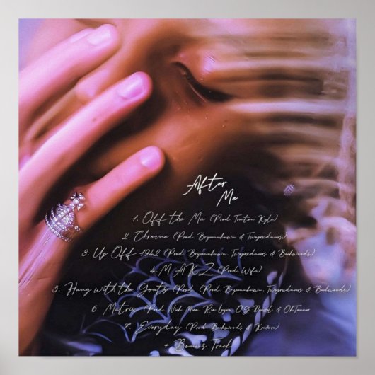 sofaygo私の後の歌詞カバー ポスター (正面)