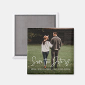 SOFIA写真は日付磁石を保存 マグネット (正面/裏面)