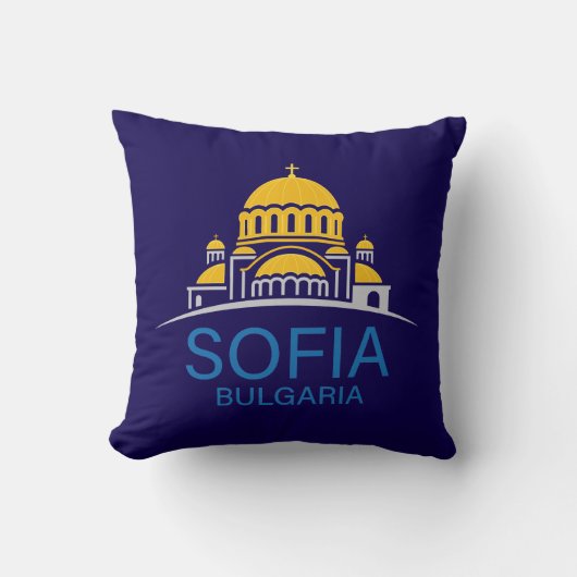 Sofia Bulgaria European Union クッション (正面)