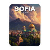 Sofia Bulgaria Travel マグネット (縦)