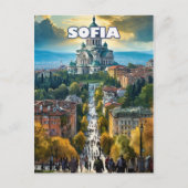 Sofia, capitale aux charmes multiples ポストカード (正面)
