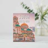 Sofia, la ville des contrastes Bulgare ポストカード (スタンド正面)