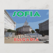Sofia, Visit Bulgaria ポストカード (正面)