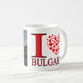 Sofia, Visit Bulgaria I Love Coffee Mug コーヒーマグカップ (正面右)