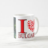 Sofia, Visit Bulgaria I Love Coffee Mug コーヒーマグカップ (正面右)