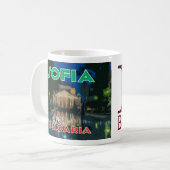 Sofia, Visit Bulgaria I Love Coffee Mug コーヒーマグカップ (正面左)