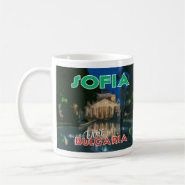Sofia, Visit Bulgaria I Love Coffee Mug コーヒーマグカップ
