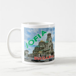 Sofia, Visit Bulgaria I Love Coffee Mug コーヒーマグカップ