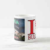 Sofia, Visit Bulgaria I Love Coffee Mug コーヒーマグカップ (中央)