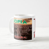 Sofia, Visit Bulgaria I Love Coffee Mug コーヒーマグカップ (正面左)