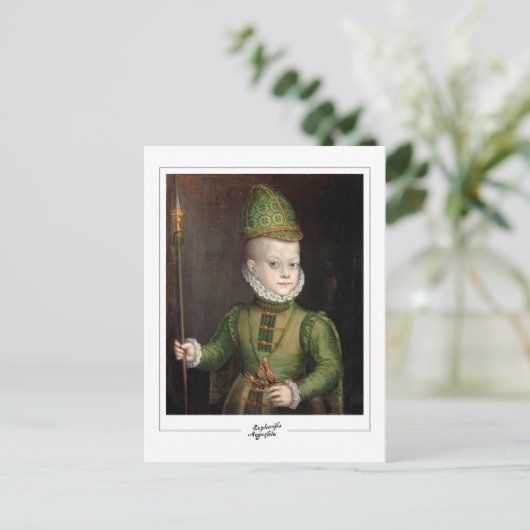 Sofonisba Anguissola #21 -ファインアートはがき ポストカード (スタンド正面)