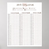 Soft 75 Challenge Habit Tracker ポスター (正面)