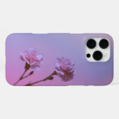 Soft and dreamy pastel Carnation flowers iPhoneケース (裏面横)