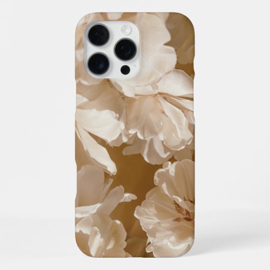 Soft and dreamy tulips iPhoneケース (裏面)