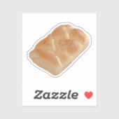 Soft and Fluffy Bread Loaf – Cozy Bakery Art シール (シート)