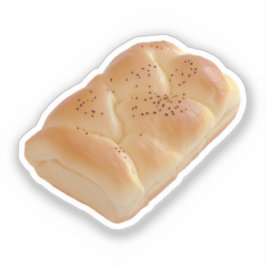 Soft and Fluffy Bread Loaf – Cozy Bakery Art シール
