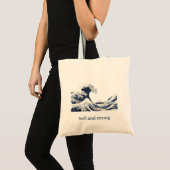 “Soft and Strong” Aesthetic Tote Bag トートバッグ (正面(商品))