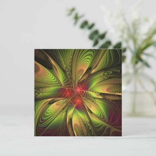 Soft and tenderness fractal fantasy flowers シーズンカード (スタンド正面)