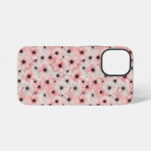 Soft Anemone Bloom ✨ Pink White Floral Elegance iPhoneケース (裏面横)