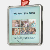 Soft Aqua 6-Photo Nana Tribute メタルオーナメント (左)