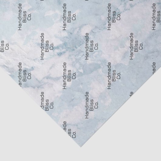 Soft Ash Blue Marble 薄葉紙 (詳細)