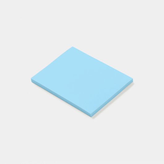 Soft Baby Blue Post-it Notes for Notes and Reminde ポストイット (アングル)