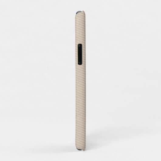 Soft Beige Herringbone Pattern  Case-Mate iPhoneケース (裏面/右)