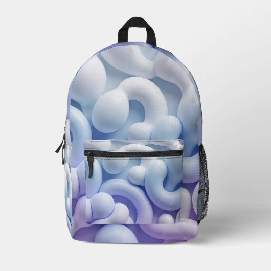 Soft Bio Forms Backpack プリントバックパック (正面)