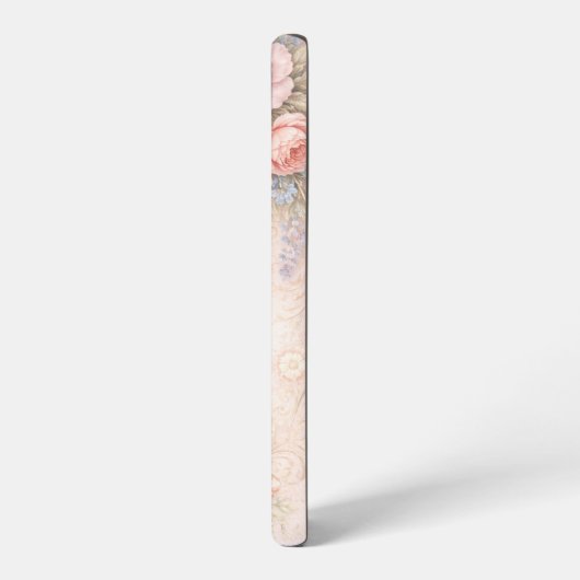Soft Bloom: Pastel Floral Designer Mobile Case Samsung Galaxyケース (左側面)