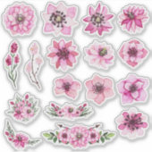 Soft Blossom Floral Collection シール (正面)