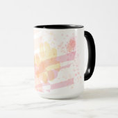 Soft Blossom Pattern Mug マグカップ (正面右)