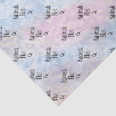 Soft Blue Colorful Marble 薄葉紙 (詳細)