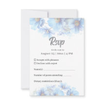 Soft Blue Himalayan Poppy Flower Garden Wedding 