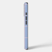 Soft Blue & Pink Grid Pattern Case-Mate iPhoneケース (裏面 / 左)