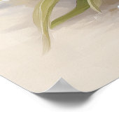 Soft Blue Starfish Coastal Wall Art Print | Poster ポスター (角)