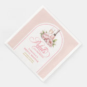 Soft Blush and Gold Petals and Prosecco Napkins (コーナー)
