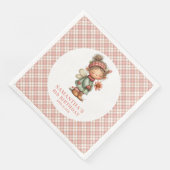 Soft Blush Fairy Whimsy 6th Birthday Party Napkins (コーナー)