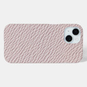 Soft Blush Leather Textured Phone Case Case-Mate iPhoneケース (裏面 (横))